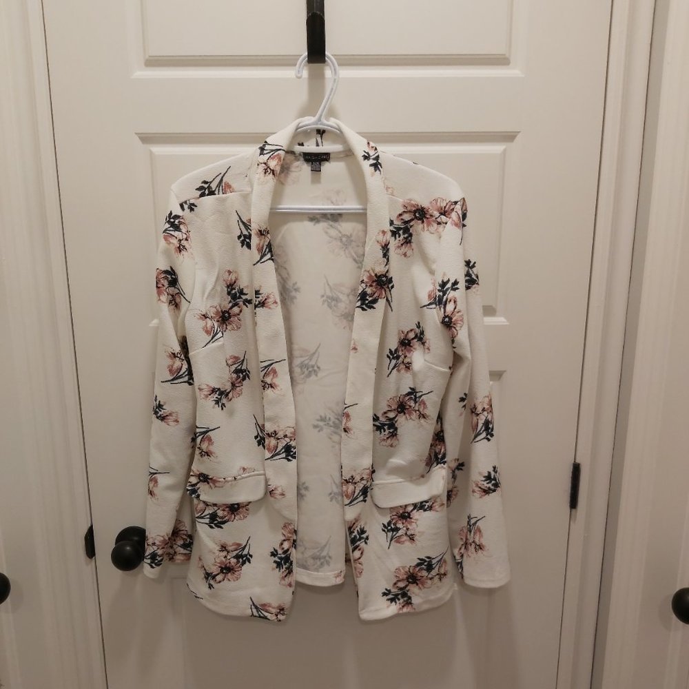 Floral blazer